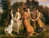 Le Poeme de l'ame - Rayons du soleil by Anne-Francois-Louis Janmot